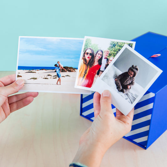 Stampa Vintage formato Polaroid con box da 20 foto